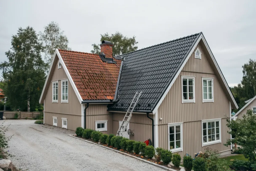 byta tak eller renovera s avg r du vilket som l nar sig f r ditt hus